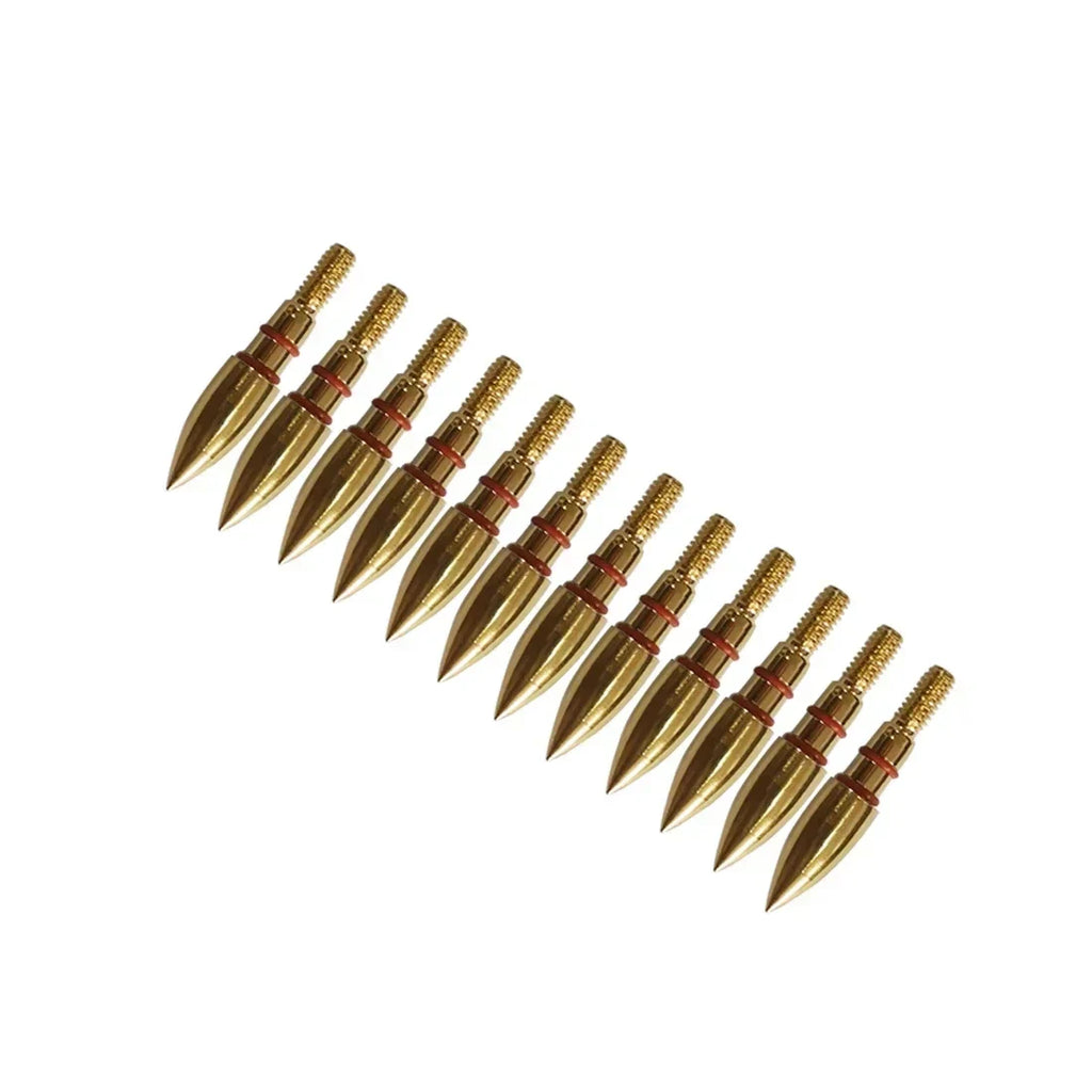 12-Pack 8-32/5-16/9-32/11-32 Arrow Points Tips 75 100 125 Grain Broadheads Arrowhead Carbon Shaft