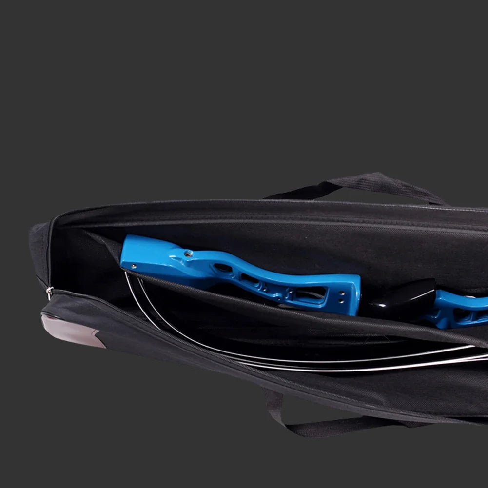 Portable Takedown Recurve Bow Bag Wear-Resistant Canvas / Case with Shoulder Strap