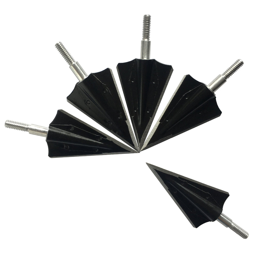 Broadheads 125/160Grain Universal Thread 2 Fix Blade Tip Points Target