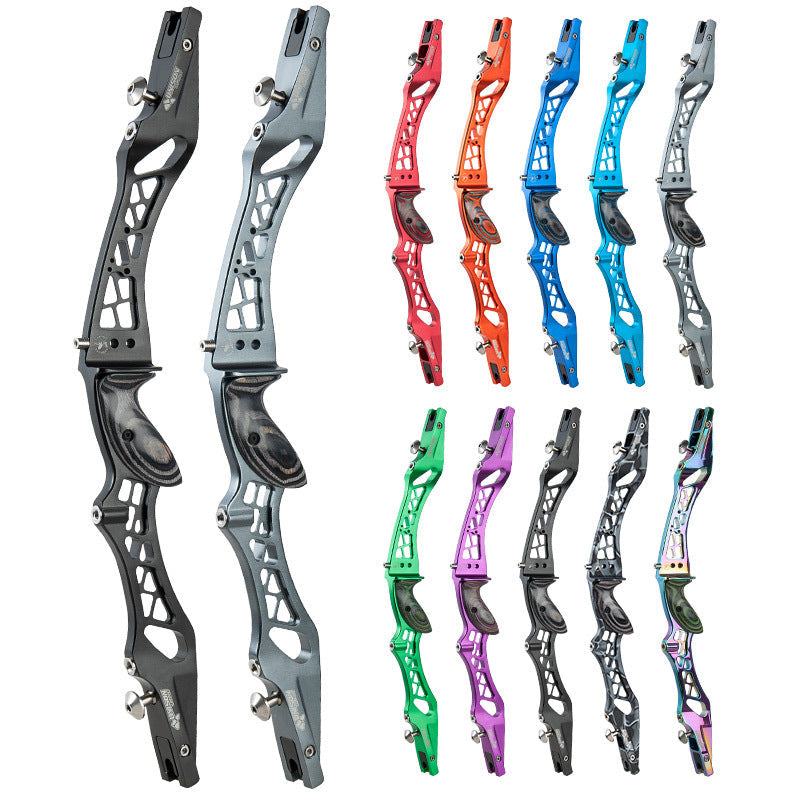 25" Bow Riser Handle ILF Recurve Bow Riser Left/Right Hand Takedown Recurve Bow