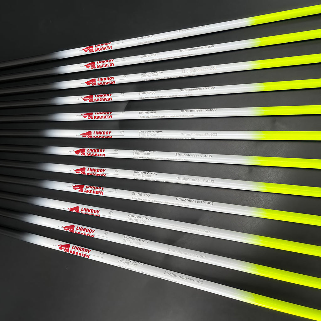 12-Pack Arrows Horseback ID6.2mm Spine 300-800 100GR Tips Fast Nock