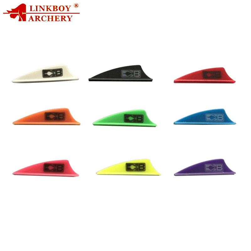36-Pack Arrows Vanes 1.75inch Plastic Vane Feather for Carbon Arrows ID4.2mm