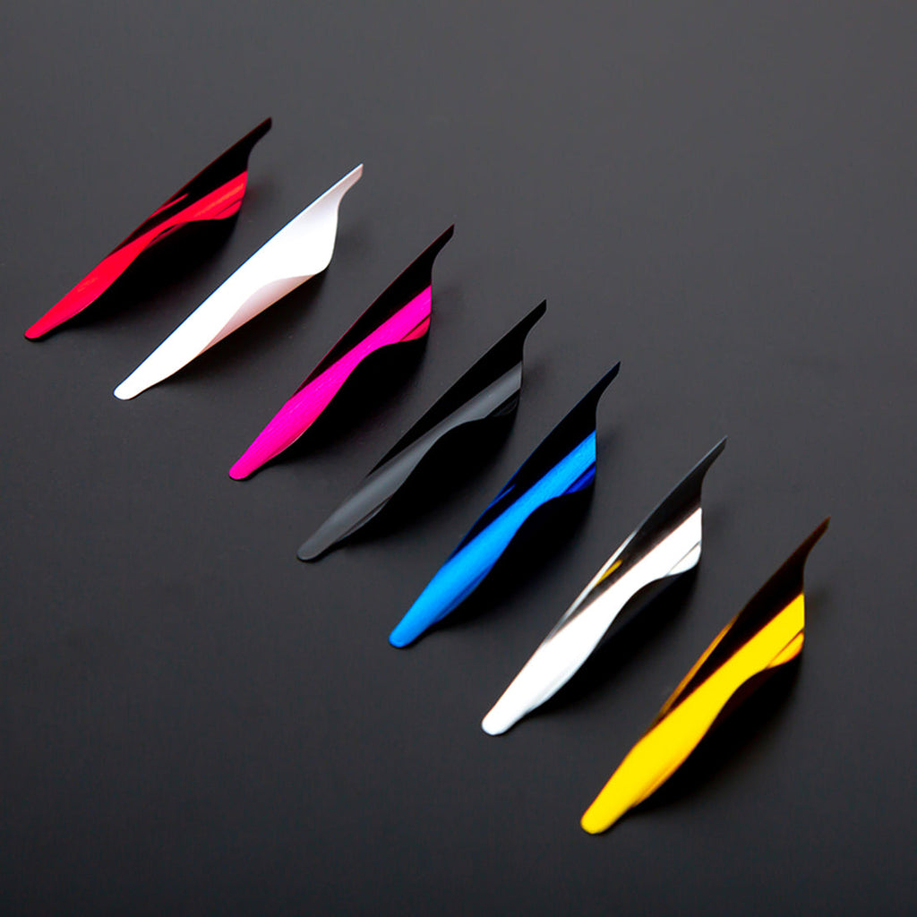 100-Pack Spin Vanes 1.8 Inch Spiral Feather Right Wing DIY Arrow Arrow Bow
