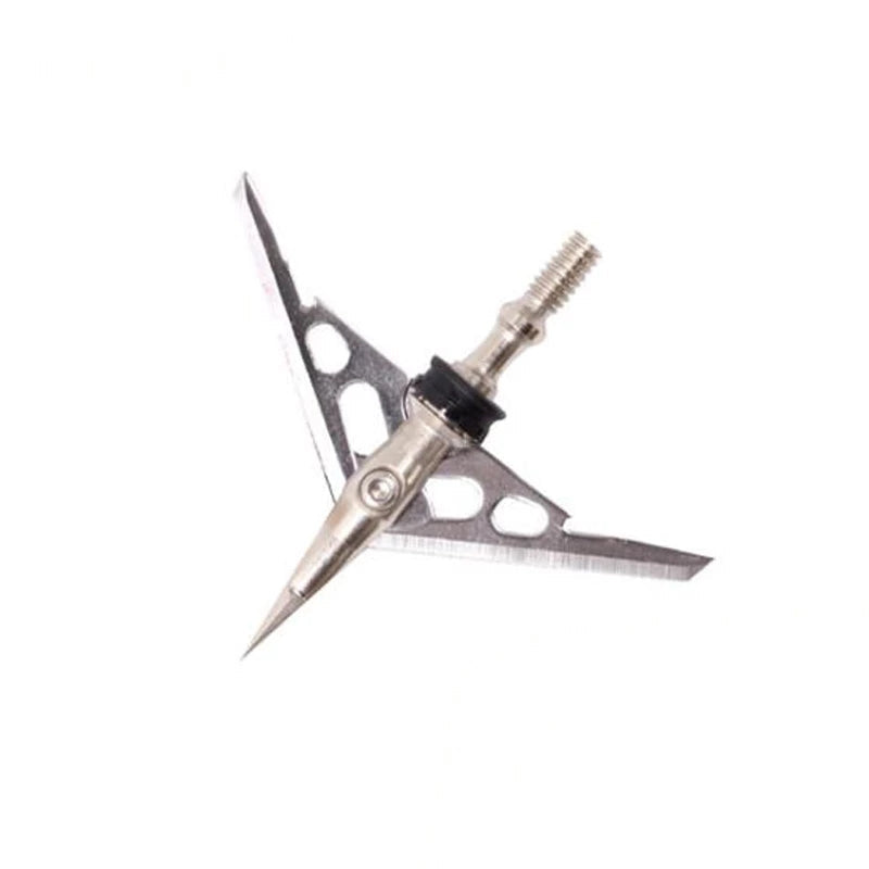 6-Pack Bolts Arrow Broadheads 2-Blade 100 Grain 2.3" Cut Arrow Tips Arrowhead ArrowPoint