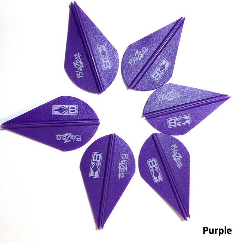 2'' Blazer Plastic Vane High Elastic and Arrows DIY Streamlined