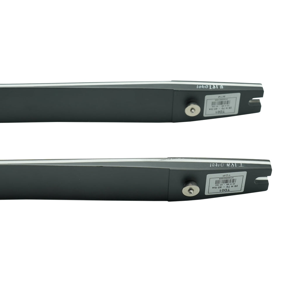 ILF Recurve Bow Limbs 68/70inch, Carbon/Foam 40/42lbs, Compatible for 23/25” Riser
