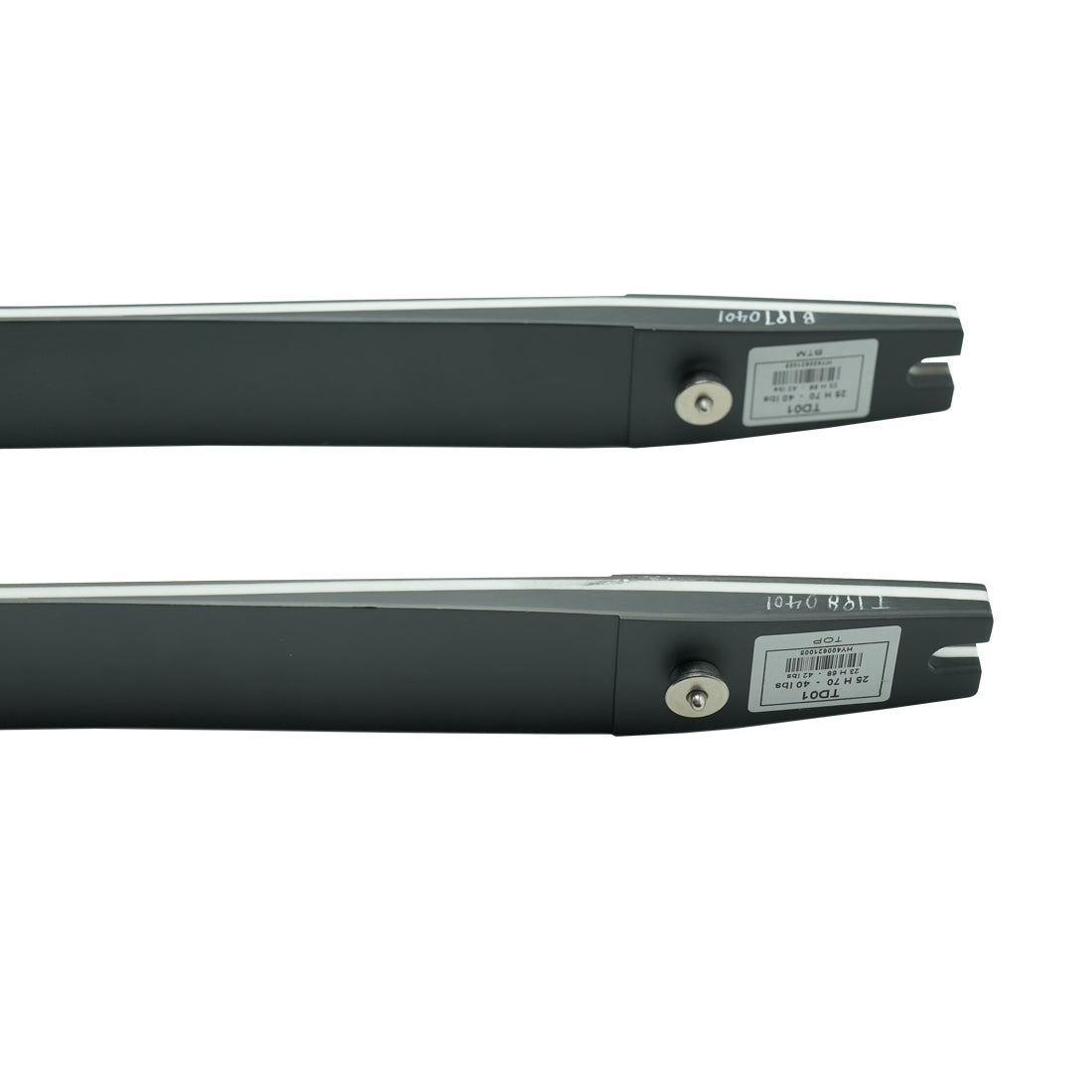 ILF Recurve Bow Limbs 68/70inch, Carbon/Foam 40/42lbs, Compatible for 23/25” Riser