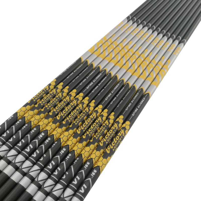 12Set V1 V3 ID4.2mm Carbon Arrows DIY Vanes Recurve Bow LongBow