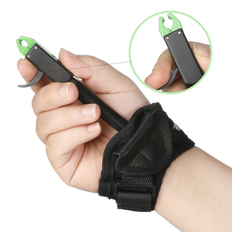 Standard Caliper Bow Release Aid / Hardcore Buckle Web Forward Release Aid for Compound