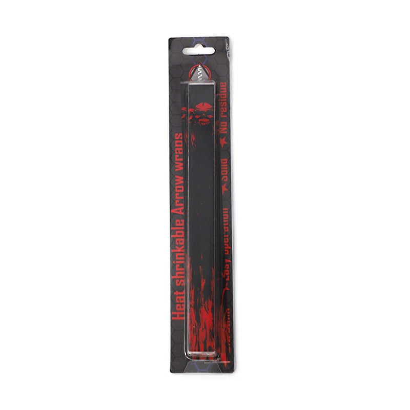 15-Pack Heat Shrinkable Arrow Shaft Sticker Arrow Paster Wrap Paper for Wood Bamboo Carbon