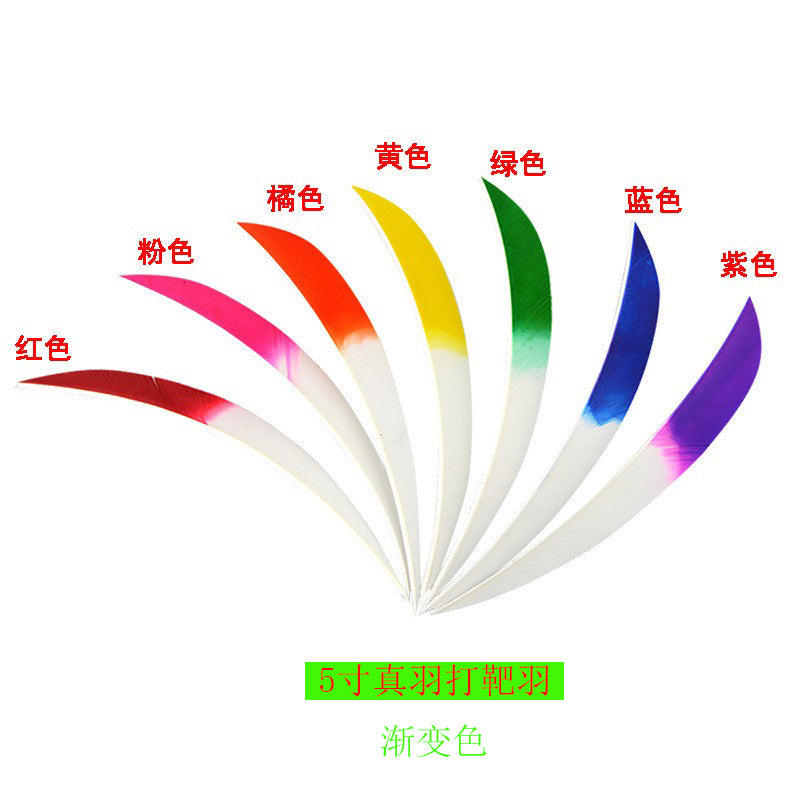 4/5inch Real Turkey Feather Fletching 36-Pack, Natural Arrow Feathers for Recurve & Traditional Bow