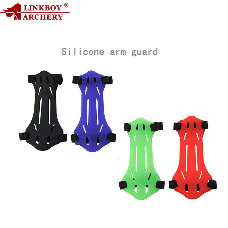 3 Finger Gloves Leather Arm Guard Chest Protector Bow and Arrow