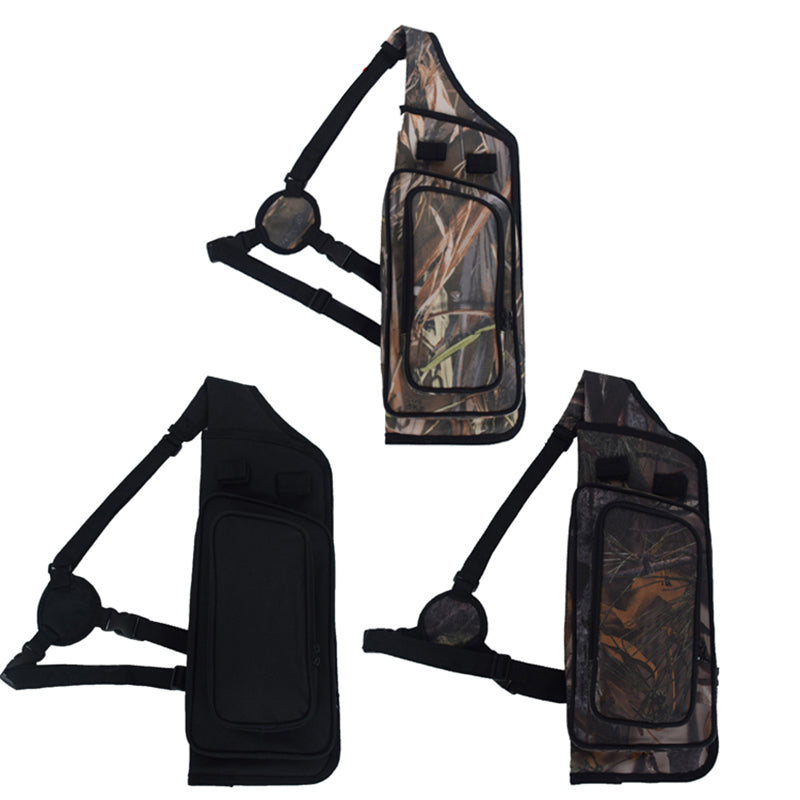 Arrow Quiver Adjustable Bag Back Arrow Quiver Tube with Back Strap Arrow Case Holder