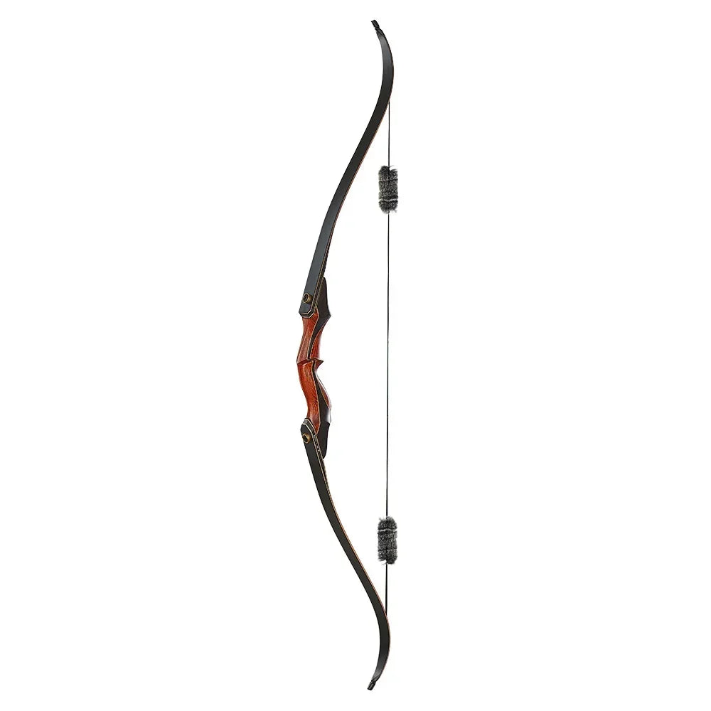 Traditional Beauty Reflection Bow and Arrow Recurve Bow Wooden Split Bow