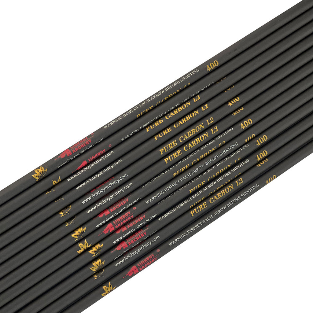 Carbon Arrow Back Shaft ID 6.2 Mm Spine 200-1000 Aluminium Insert 75gr Tips