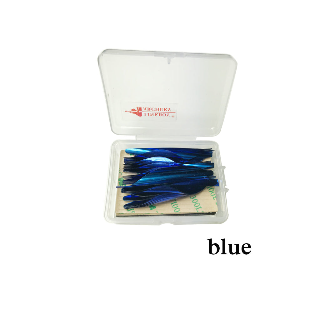 50-Pack 2020 New Spin Vanes 1.8 Inch Spiral Feather Right Wing DIY Arrow
