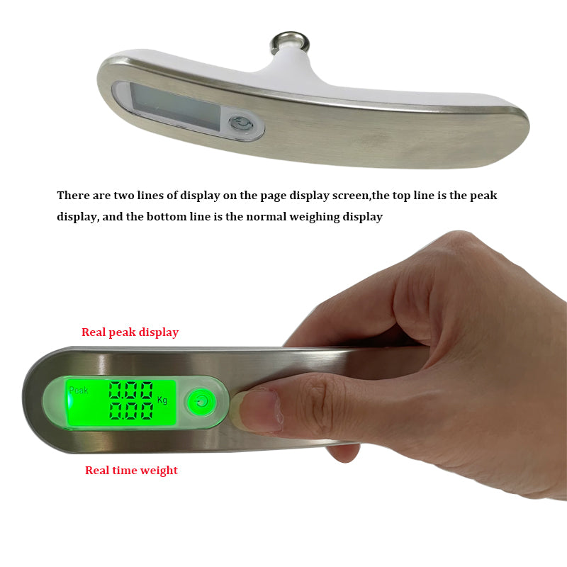 110lbs Digital Bow Scale Tension Pull Scale Force Peak Instrument Tester Bowstring Draw Weight