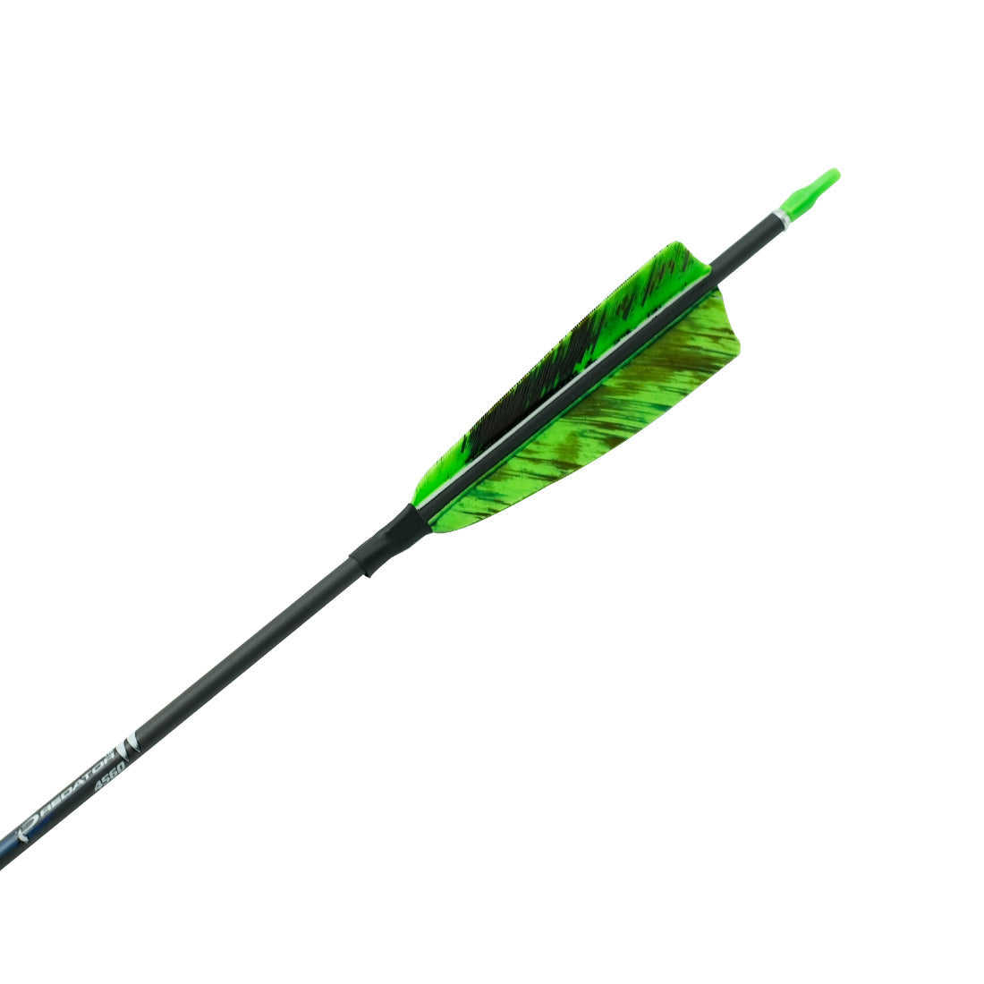 12-Pack Pure Carbon Arrows ID4.2MM SP400-1000 4inch Turkey Feather Bow and Arrows