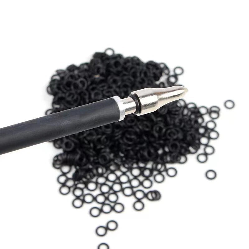 O-Rings for Broadheads, OD 1/4", 50-Pack, Rubber Replacement Bands for & Target
