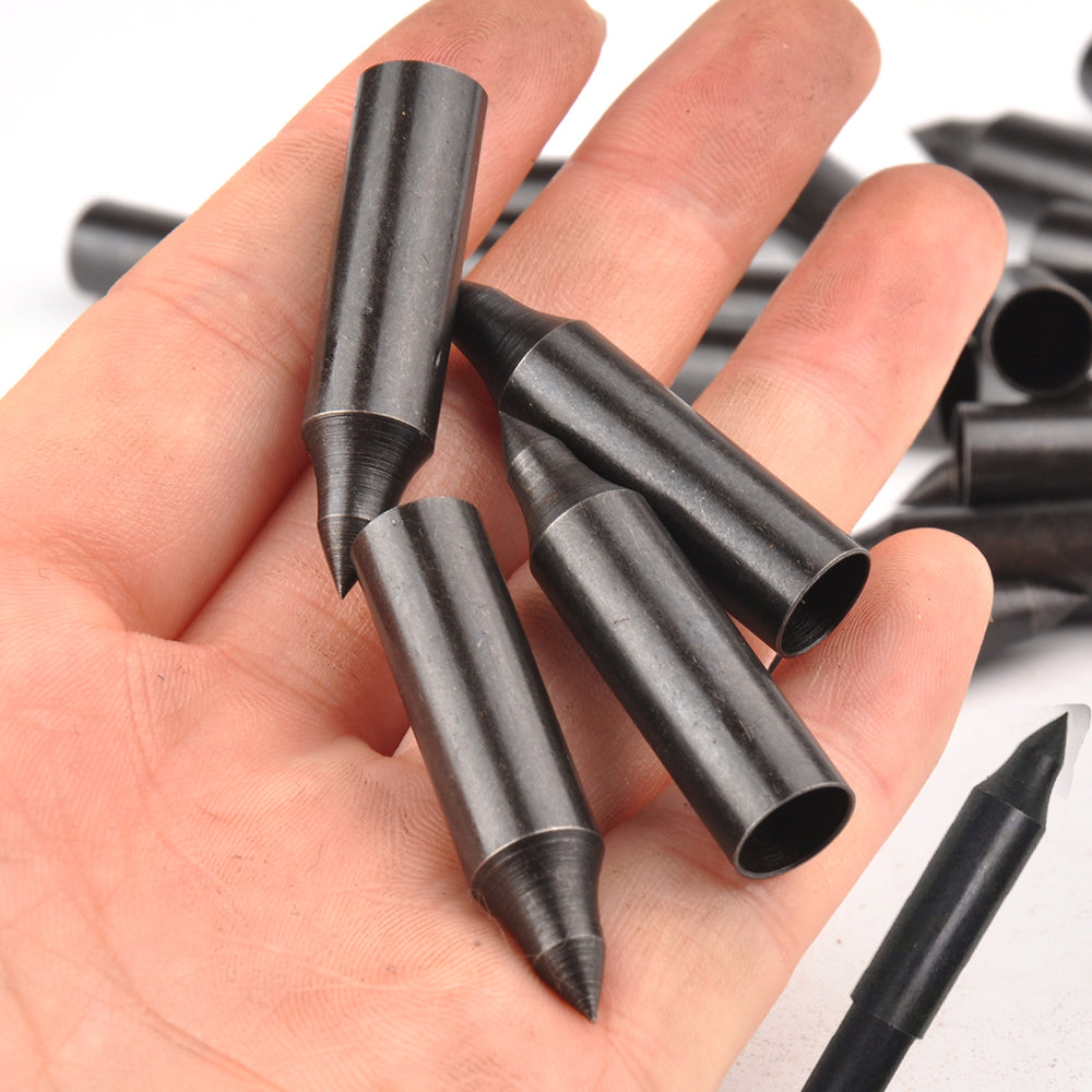 Parts 8mm Glue on Field Arrow Tips Target Point Carbon Steel Arrow Head Broadhead