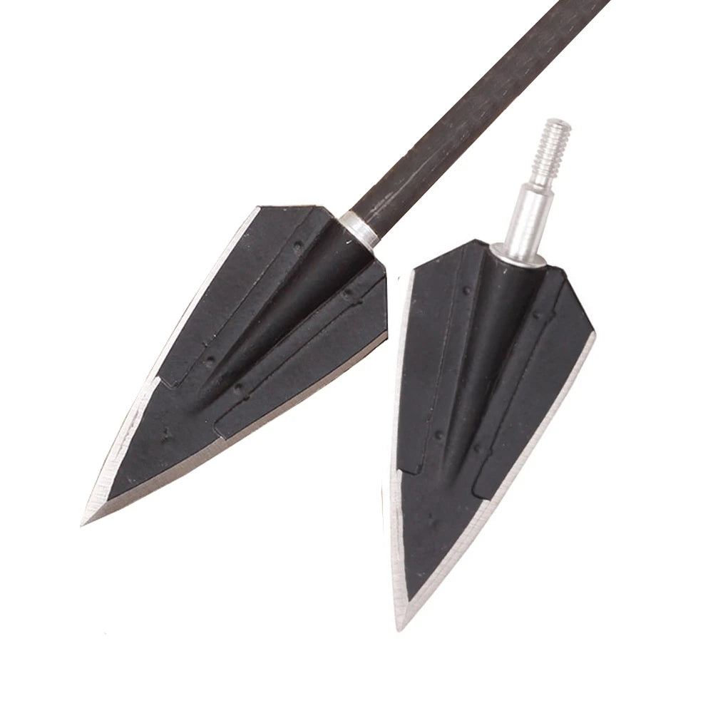 Broadheads 125/160Grain Universal Thread 2 Fix Blade Tip Points Target