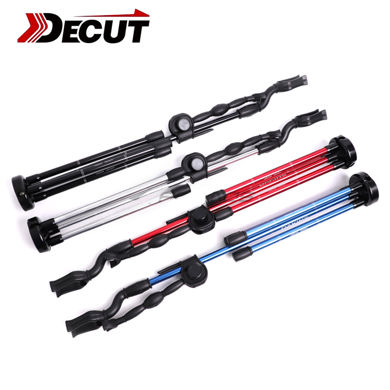 Bow Stand Holder Foldable Metal Construction Traditional Recurve Bow Bracket Rack Hanger