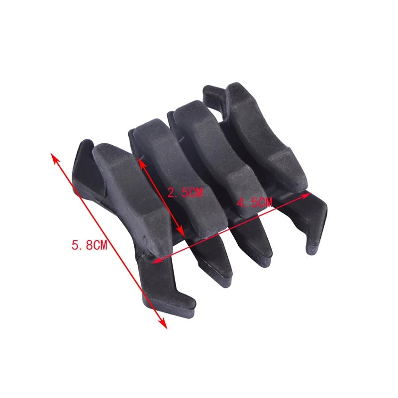 2-Pack Compound Bow Bow Limbs Stabilizer Shock Damper Absorber Stabilizer Limb Vibration