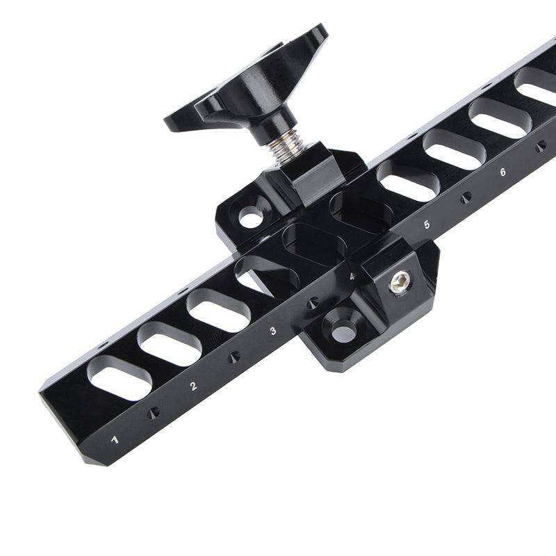 Recurve Bow Sight Aluminum Alloy High Adjustment Precision Clear Scale