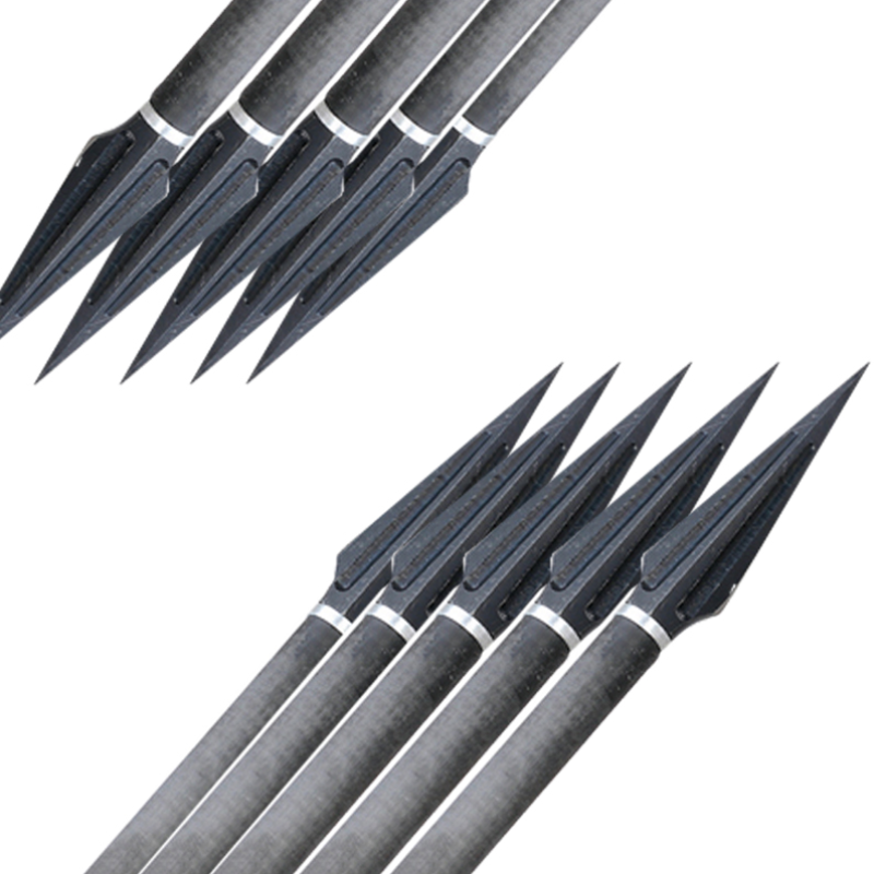 Fixed-Blade Carbon Steel Broadheads, 120 gr