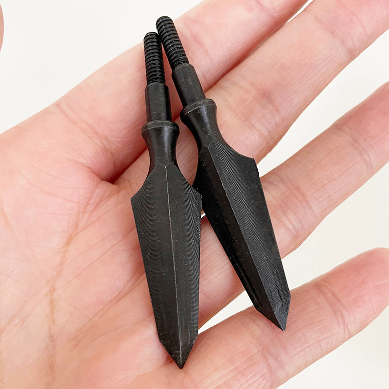 Broadheads Carbon Steel Arrowhead Tips 170GR for Compound Bow