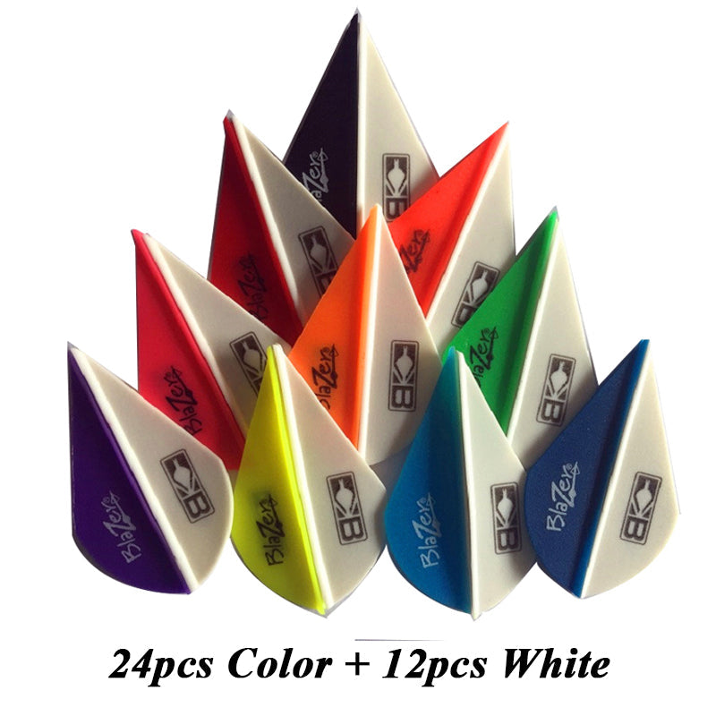 2'' Blazer Plastic Vane High Elastic and Arrows DIY Streamlined