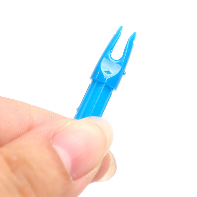 12-Pack Plastic Nock Arrows Shaft Tails Cool