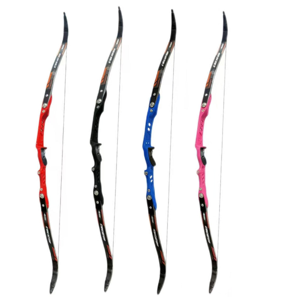 Recurve Bow 68/70Inches Aluminum Alloy Riser 25inch 24-40 Lbs Maple Limbs for RH Bow