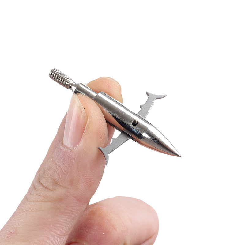 Bowfishing Arrowheads Broadheads Fishing Arrow Heads Tips Stainless Steel for Shaft Arrow Head Hunt