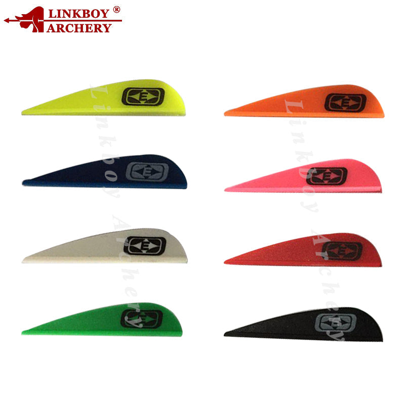 36-Pack Arrow 1.75inch Plastic Vanes for ID4.2mm Carbon Arrows Shaft Recurve Bow