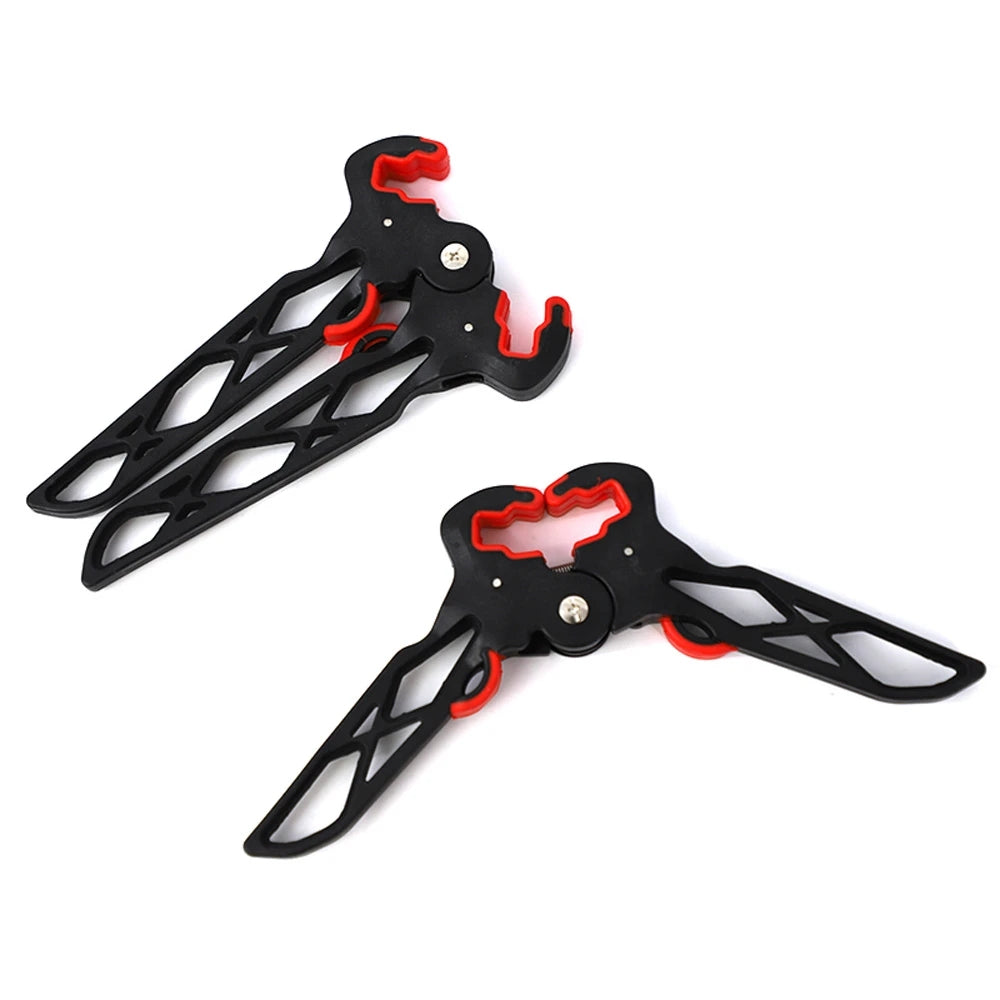 2 Sizes of Recurve Bow Stand Bow Holder Rack Removable Compound Bow Stand Arrow