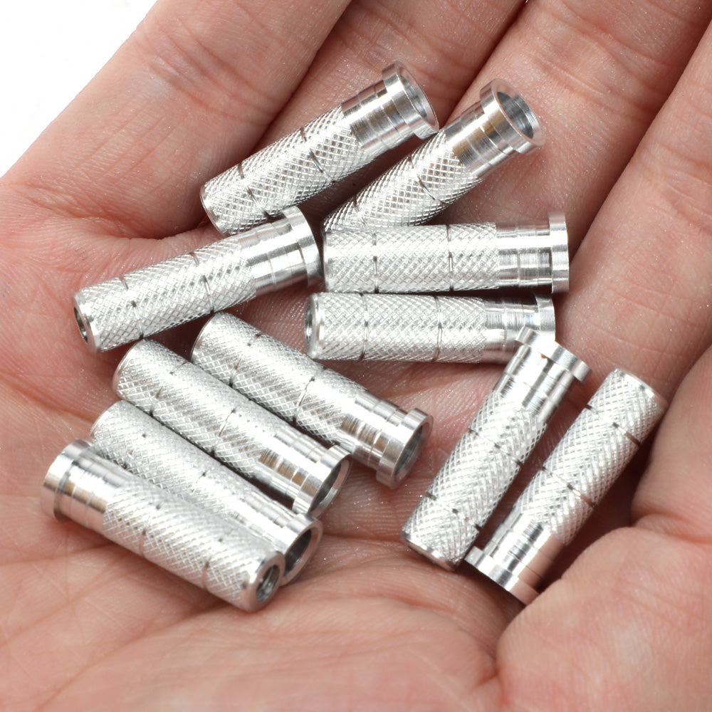 12-Pack Aluminium Arrow Insert Fit for ID6.2mm OD7.1-7.9mm Compound Bow