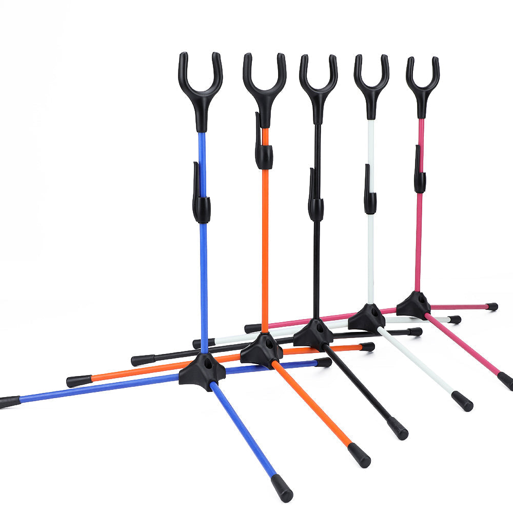 831C Bow Stands Recurve Bows Holder Removable Carbon Fiber Stand Assemble Hanger Bow Rack