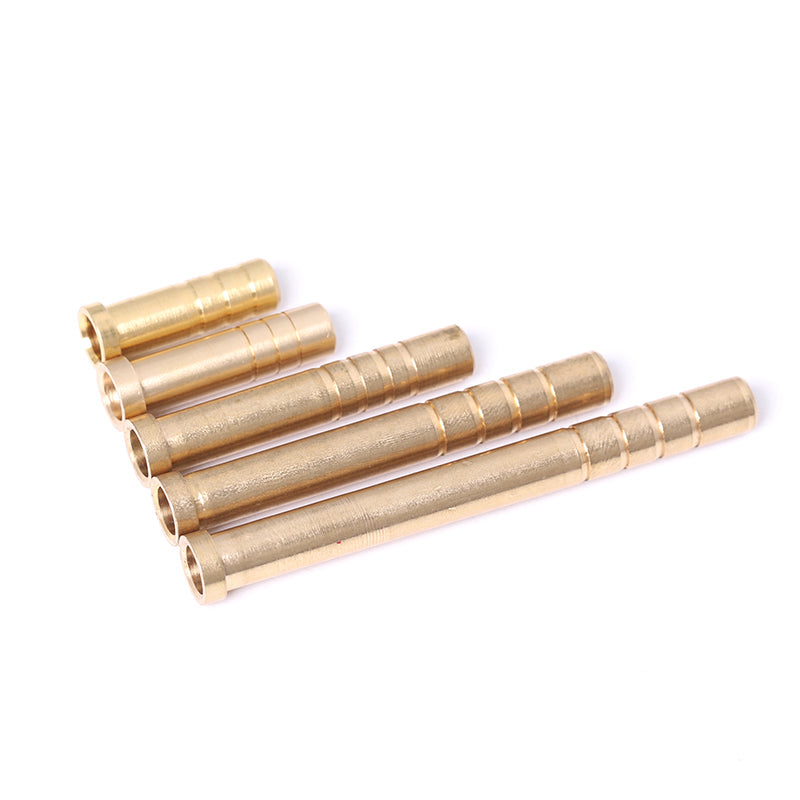 12-Pack Copper Insert Arrow Fit ID 6.2 Mm Carbon Fiberglass Arrows Shaft DIY Compound