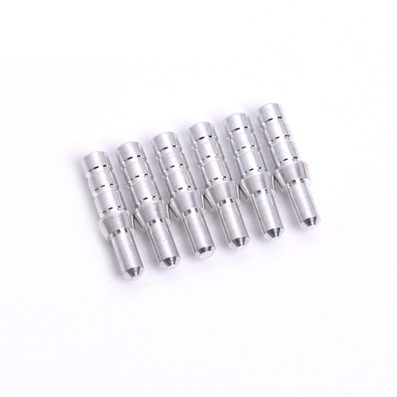100-Pack Aluminum Nock Pin for Arrow Shaft ID3.2mm 4.2mm 6.2mm for Nock ID 3.2mm
