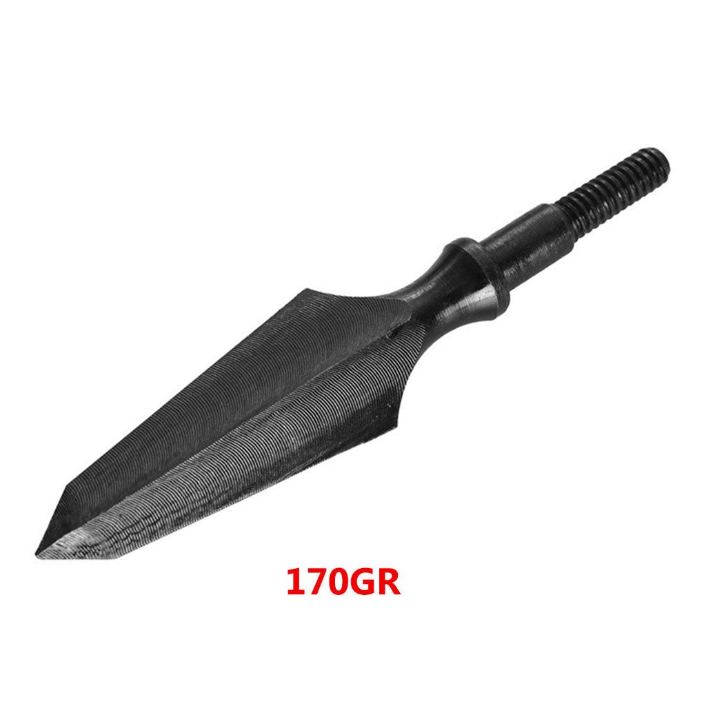Broadheads Carbon Steel Arrowhead Tips 170GR for Compound Bow
