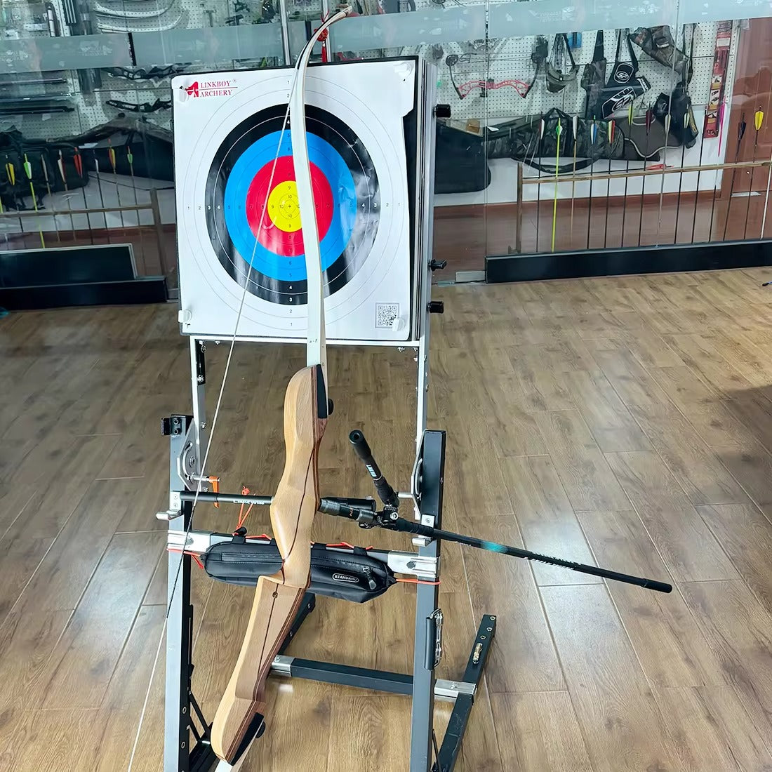 Balance Bar 1K Carbon Fibre Rod 40°/45° V-bar Recurve Bow Stabilizer System Damper Competitive