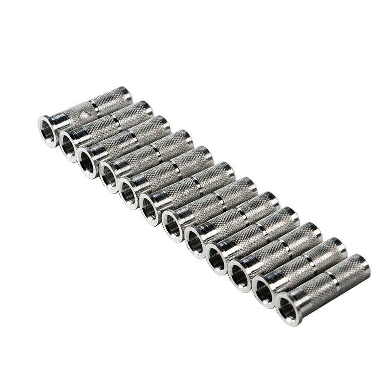 12-Pack Aluminium Arrow Insert Fit for ID6.2mm OD7.1-7.9mm Compound Bow