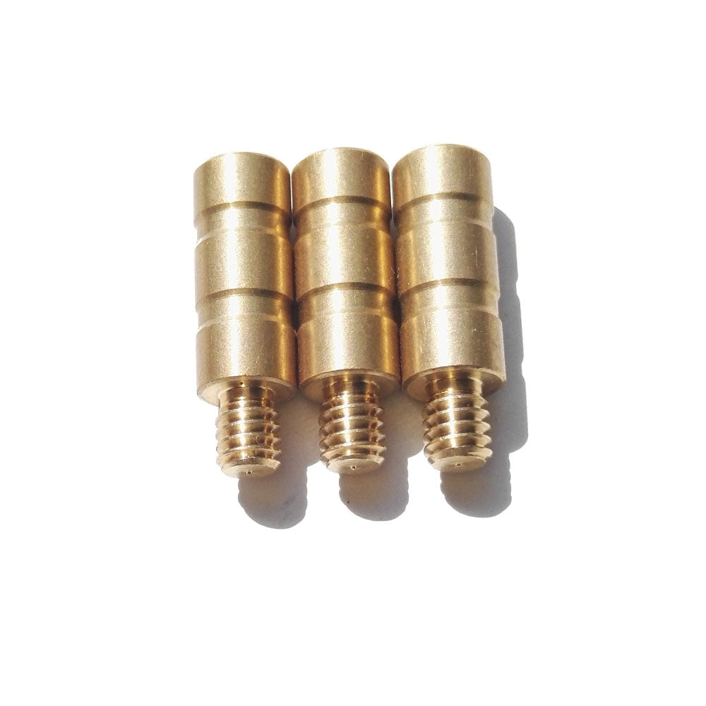 50-Pack Brass Arrow Weight Combo Screw Arrow Points Copper Insert 25/50/100Gr