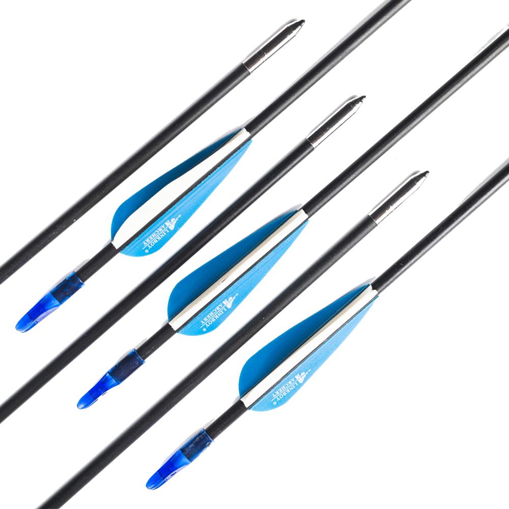 6MM Fiberglass Arrow for Compound Bow and Recurve Bow and Target Arrow Bow