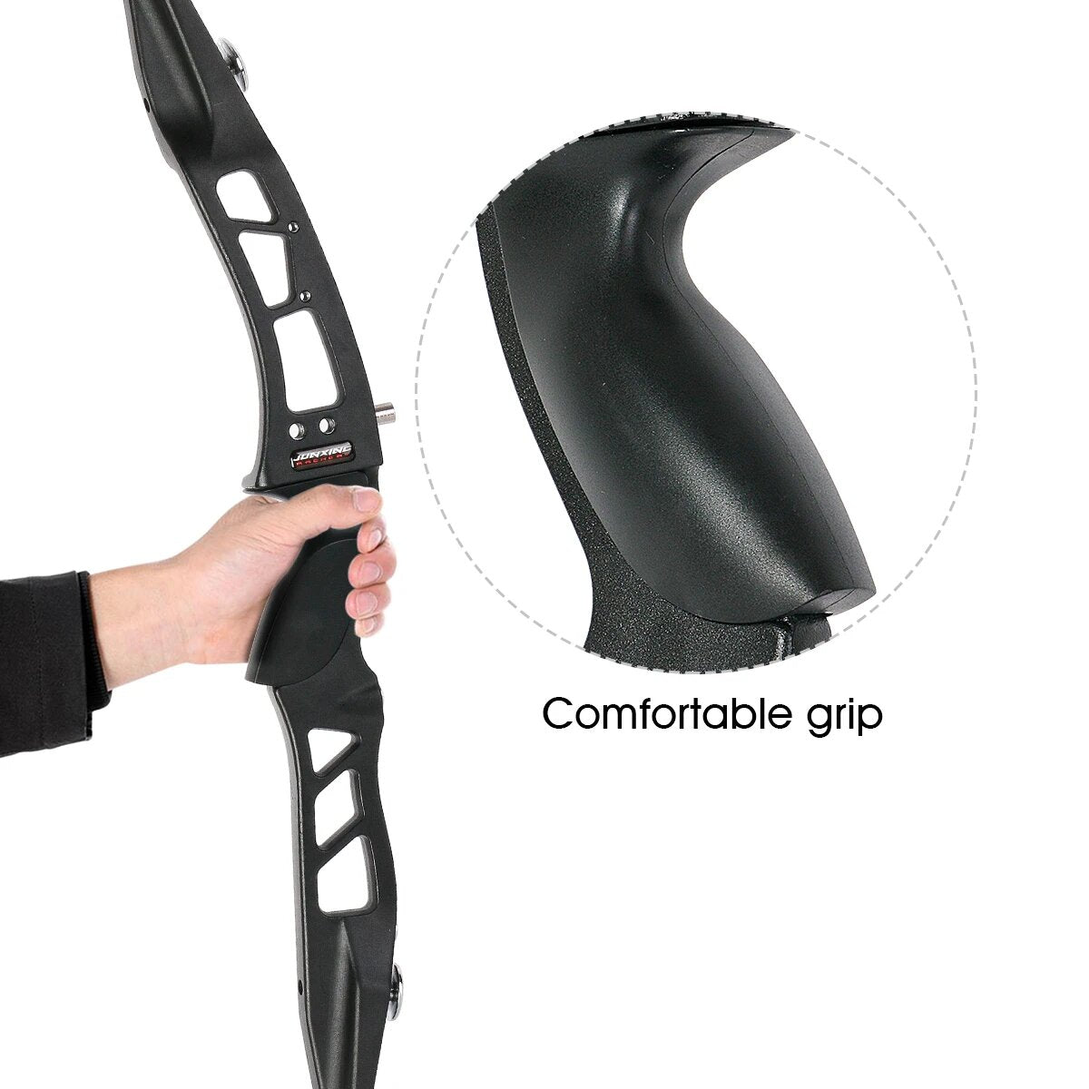 F167 Recurve Bow 66 Inches 20-40 Lbs ILF Interface for Right Hand User