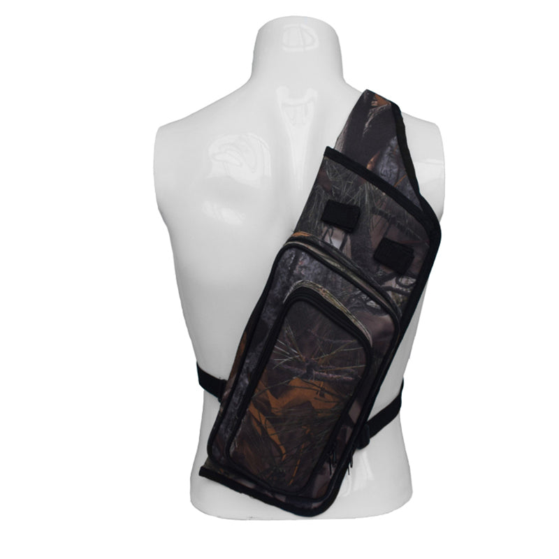 Arrow Quiver Adjustable Bag Back Arrow Quiver Tube with Back Strap Arrow Case Holder