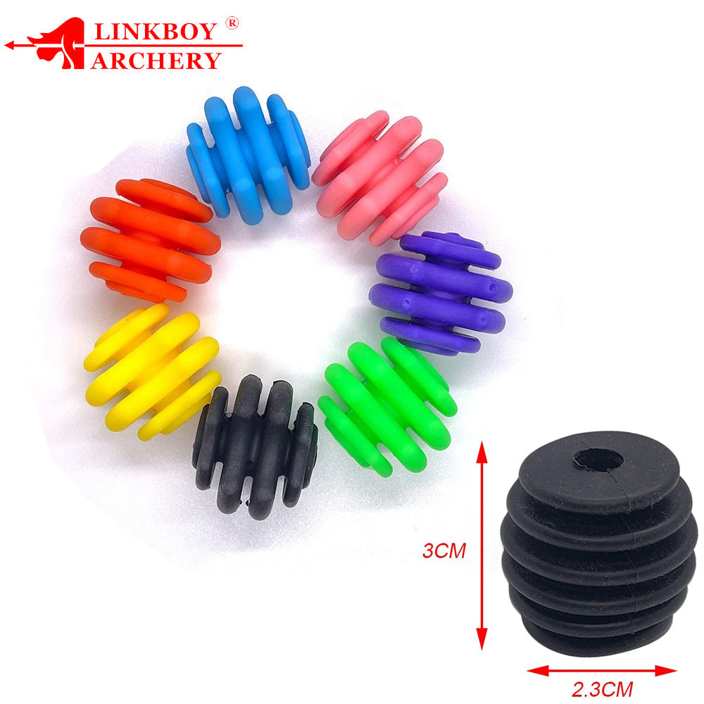 Damper Compound Bow String Stabilizer Rubber Shock Absorber Ball