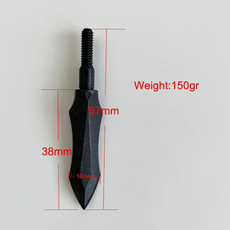 6-Pack Traditional Arrow Heads Broadheads 150gr Target for Arrowheads Bow and Arrow