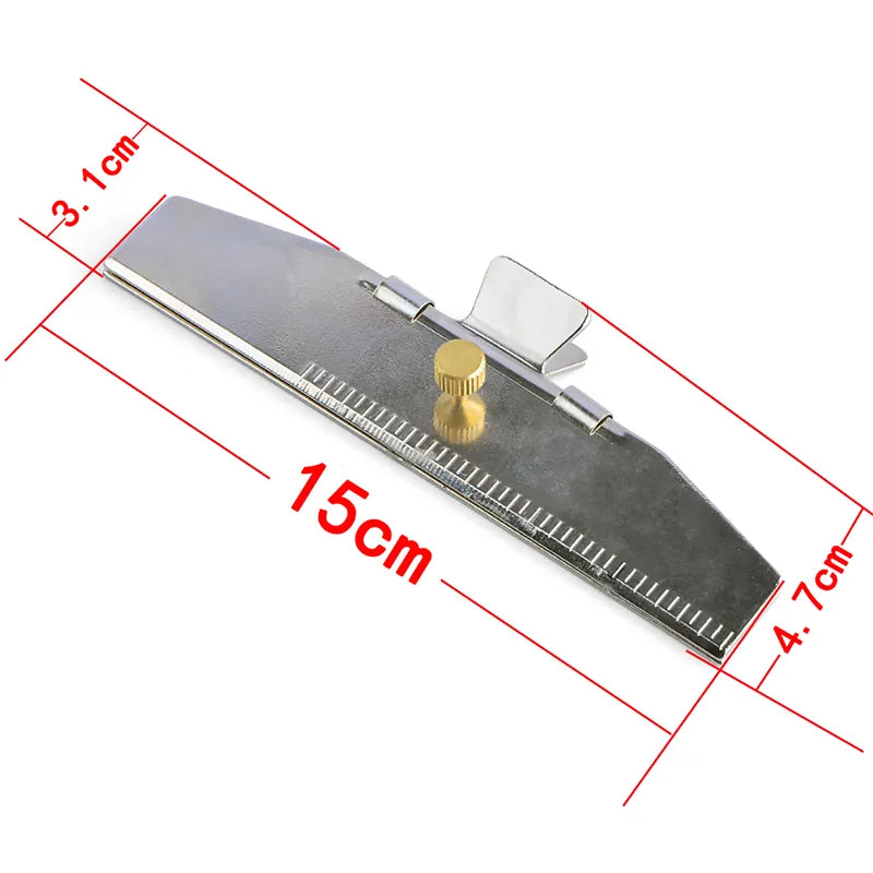 Feather Stick Arrow Fletching Jig DIY Vanes Metal Tool Adjustable Multifunction Bow and Arrow